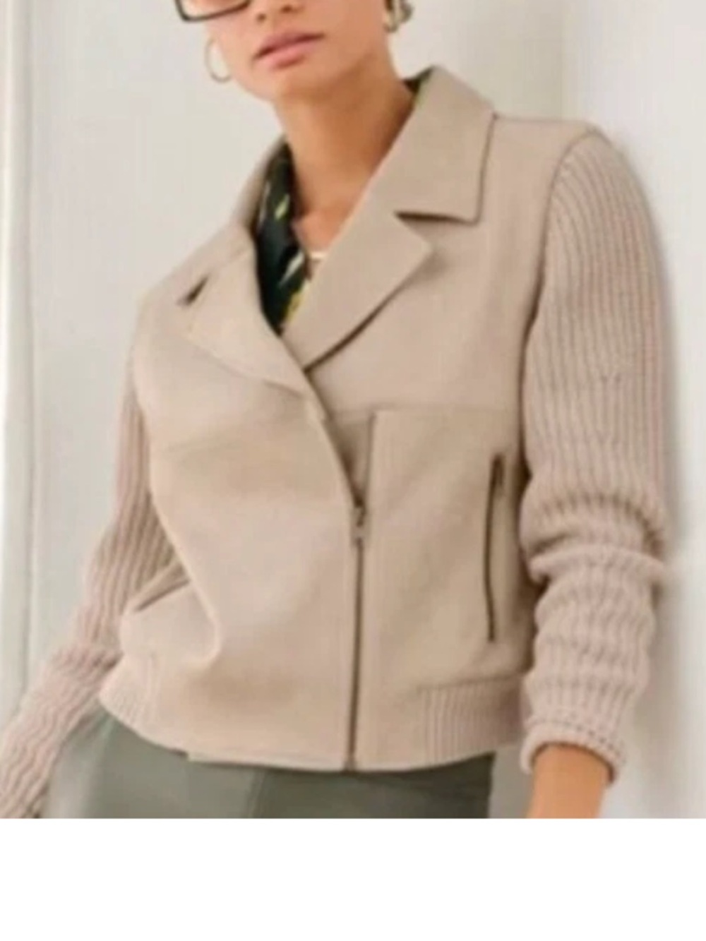 Cabi Palladium Bomber Jacket Sz S - Picture 2 of 7
